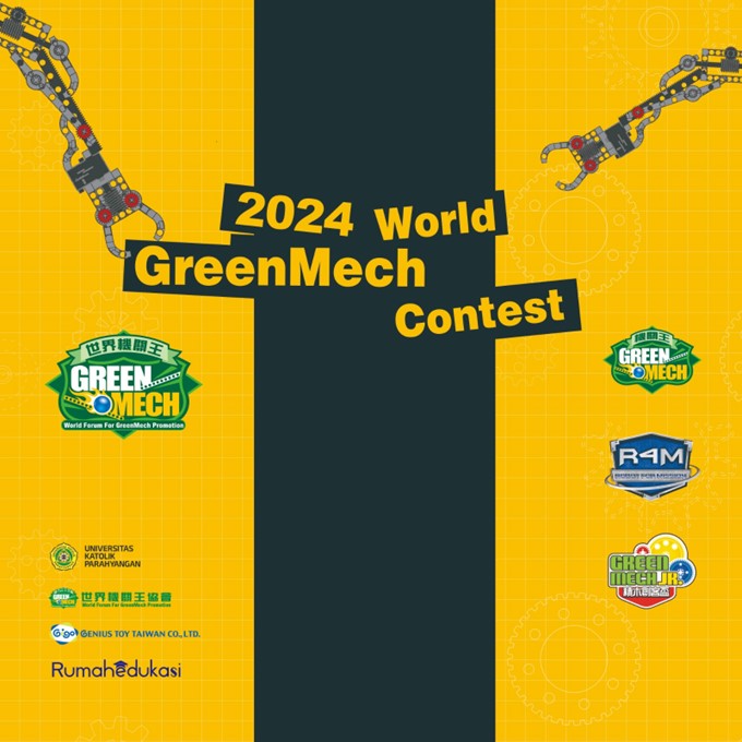 Unpar Tuan Rumah Kompetisi World Greenmech dan Robot For Mission (R4M) 2024