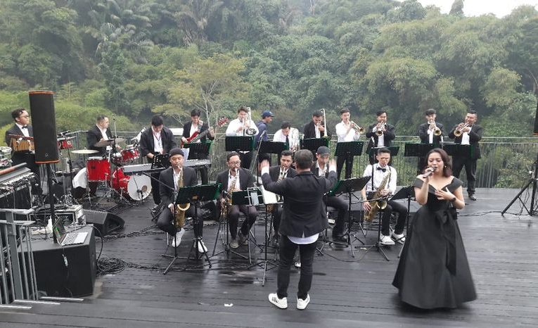 Bandung Jazz Orchestra Buka Gaia Track Pageant