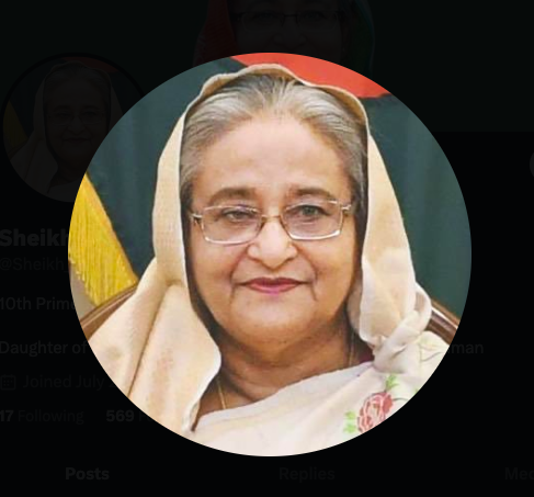 Hasina Tiba di India untuk Cari Suaka ke Inggris