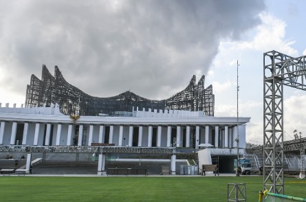 Istana Garuda Disebut Mirip Kelelawar Hitam, Basuki: Nanti Jadi Hijau