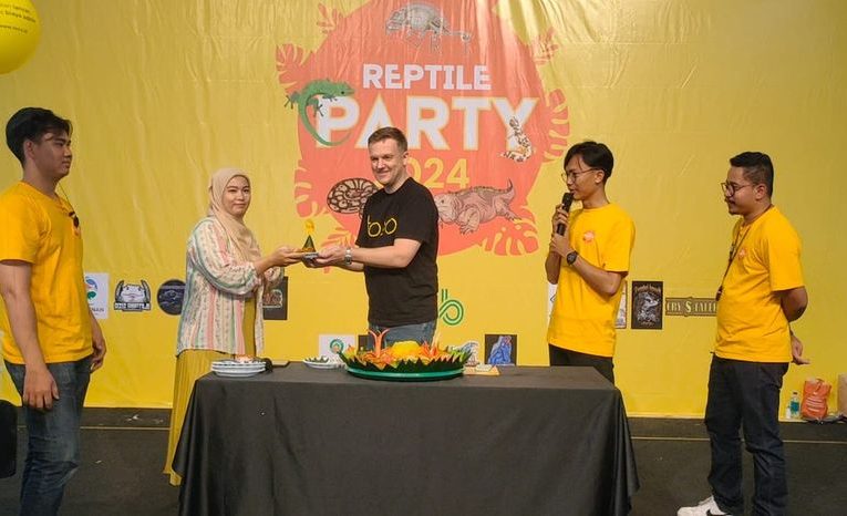 Kolaborasi Toco dan KDRT Hadirkan Fitur Komunitas di Acara Reptile Birthday party