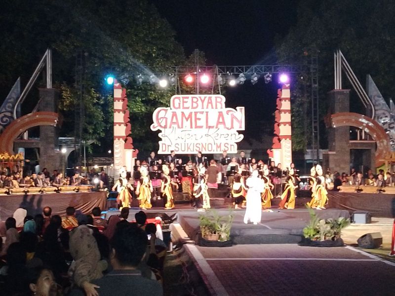 Ribuan Warga Saksikan Gebyar Gamelan Klaten Keren 2024