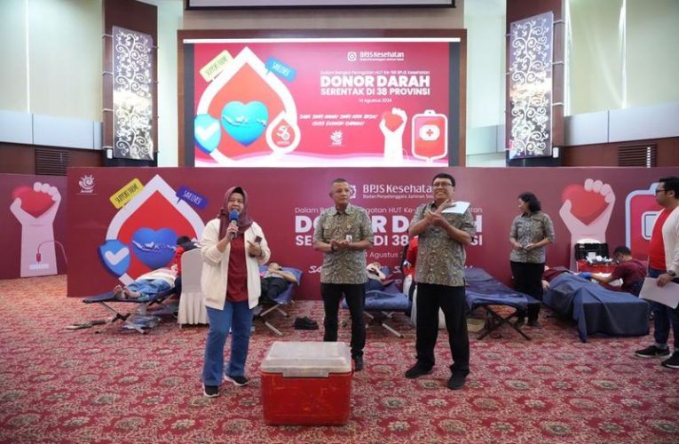 BPJS Kesehatan Galang Aksi Donor Darah Nasional Serentak di 38 Provinsi