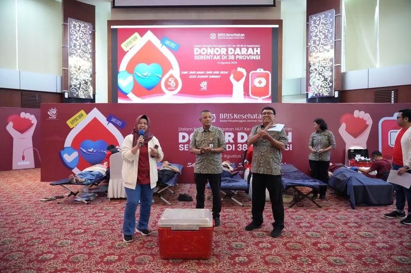 BPJS Kesehatan Galang Aksi Donor Darah Nasional Serentak di 38 Provinsi