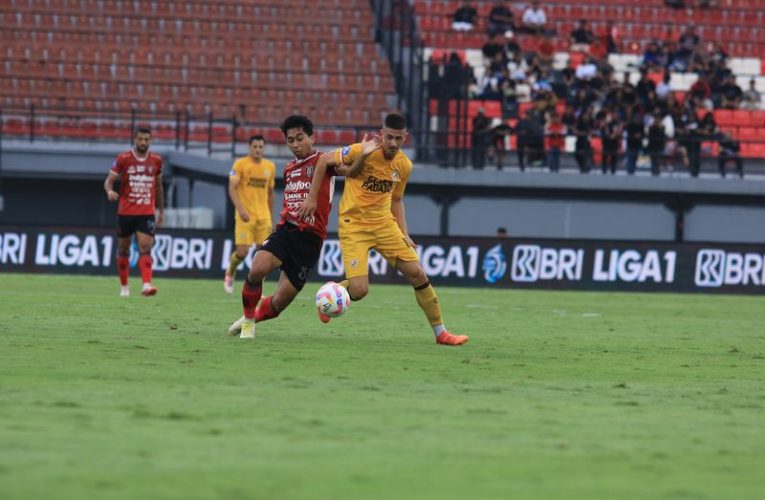 Kabau Sirah Ditekuk Bali United 2-0