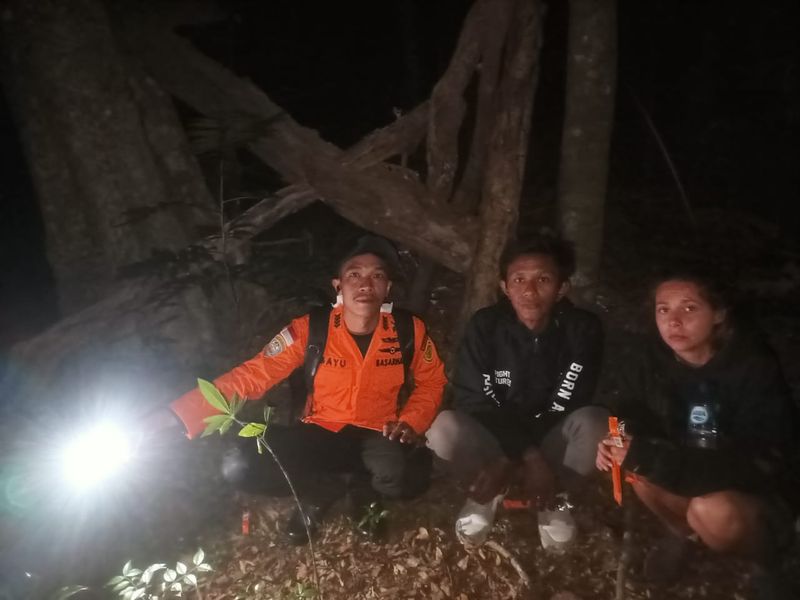 Pemandu Wisata Asal Jakarta dan Turis Turki Tersesat di Gunung Batukaru Tabanan