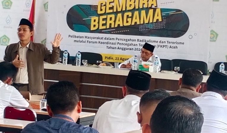 Jelang Pilkada, FKPT Aceh Gelar Sosialisasi Pencegahan Radikalisme