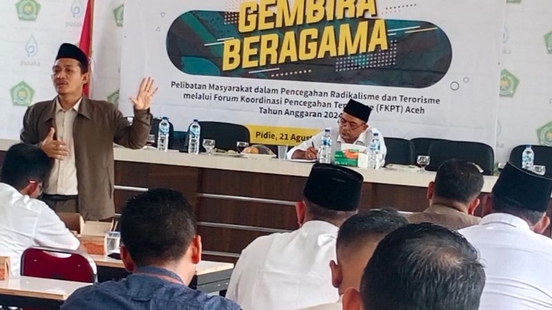 Jelang Pilkada, FKPT Aceh Gelar Sosialisasi Pencegahan Radikalisme