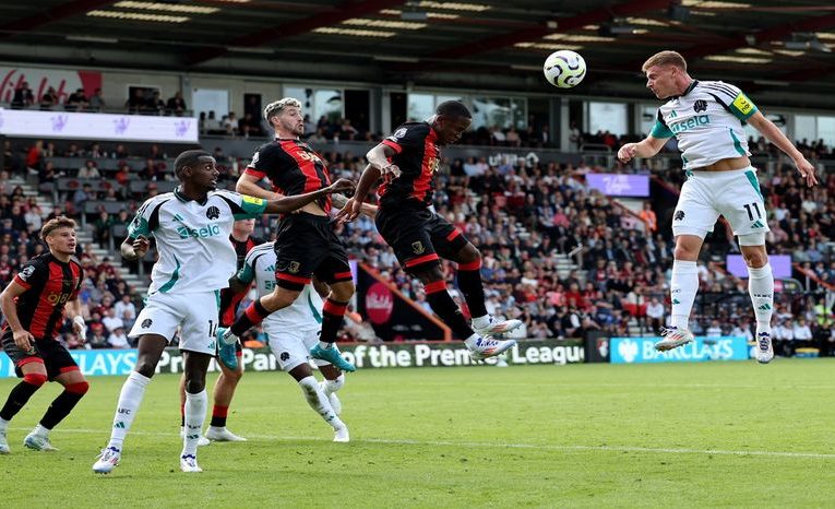 Bournemouth vs Newcastle United, Skor Imbang di Stadion Power