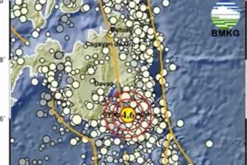 Melonguane Sulawesi Utara Diguncang Gempa M4.6