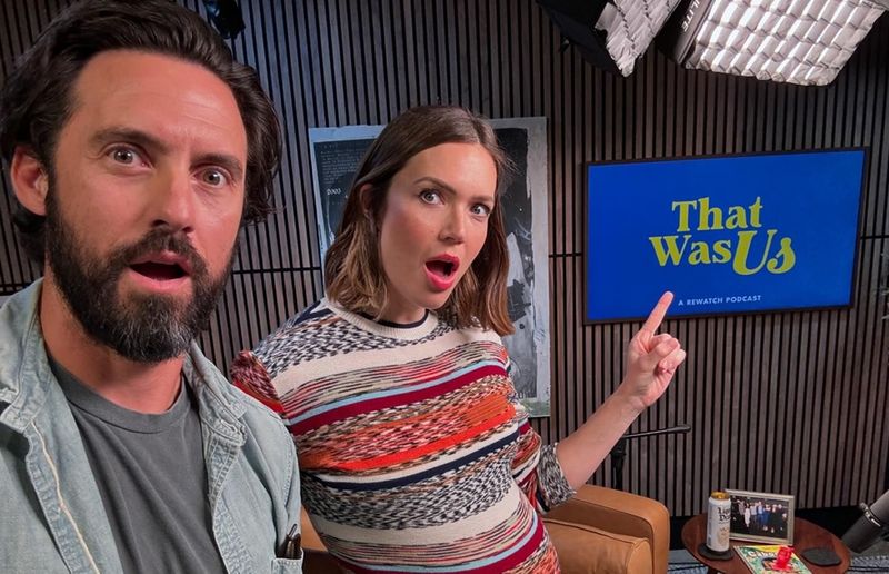 Milo Ventimiglia dan Mandy Moore Reuni di Podcast That Was Us 