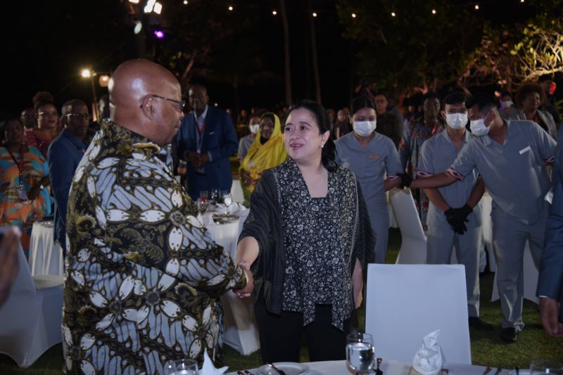 Gala Dinner Sambut Delegasi IAPF, Puan: Forum ini Jadi Babak Baru Hubungan RI-Afrika