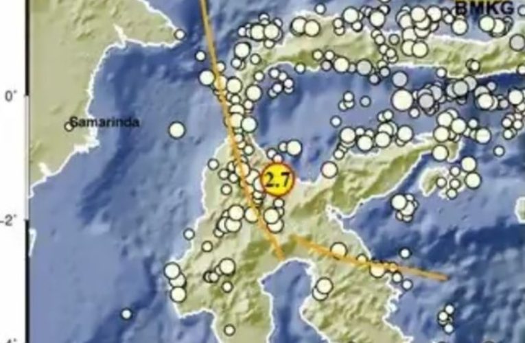 Gempa M2.7 Guncang Poso Sulawesi Tengah