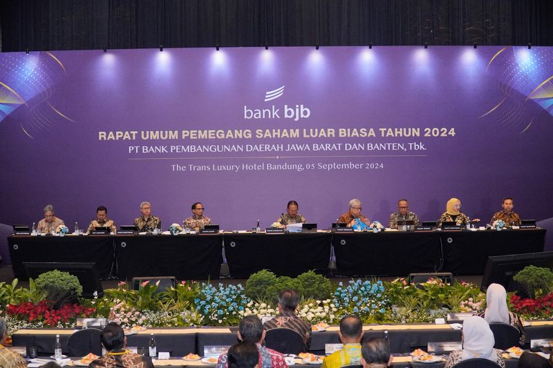 Bank bjb Gelar RUPS Luar Biasa 2024, Tetapkan Susunan Komisaris Baru