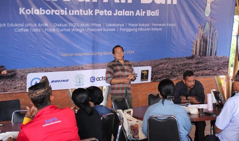 Gandeng Yayasan IDEP, Octa Berpartisipasi Atasi Krisis Air