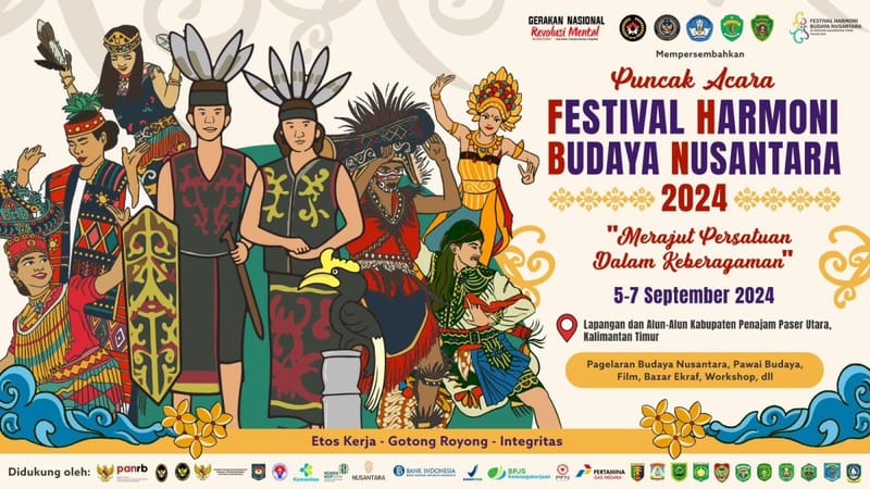 Harmonisasi Budaya di IKN melalui Festival Harmoni Budaya Nusantara