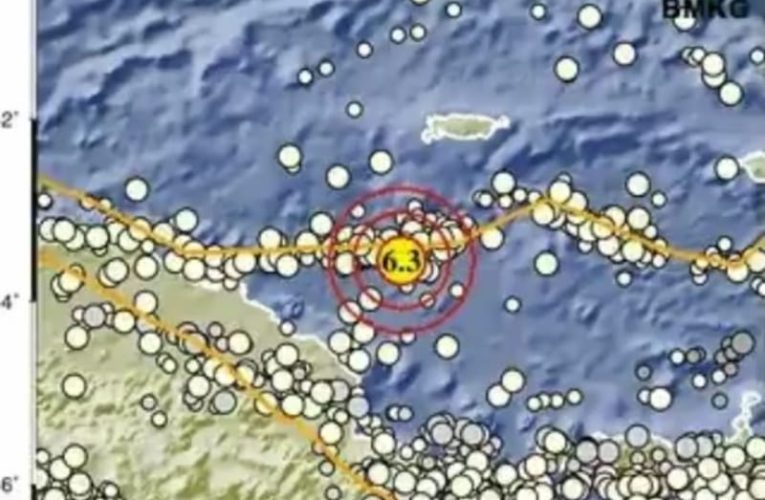 Kabupaten Keerom Papua Diguncang Gempa M6.3