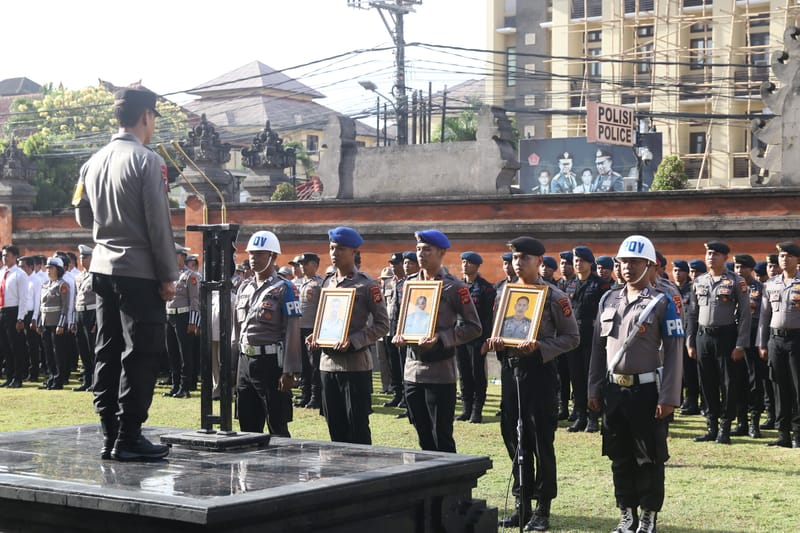 Terlibat Narkoba dan Kekerasan Seksual, 9 Anggota Polda Bali Dipecat