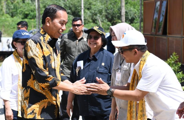 Jokowi Resmikan Lodge Bintang Lima dan Groundbreaking Nusantara Mal Responsibility Loose