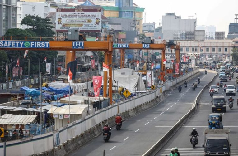 Dampak Pembangunan Stasiun MRT, Rekayasa Lalin Berlangsung 5 Bulan