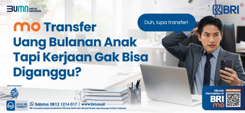 Atasi Lupa Bayar dan Transfer dengan Fitur Transfer Terjadwal BRImo