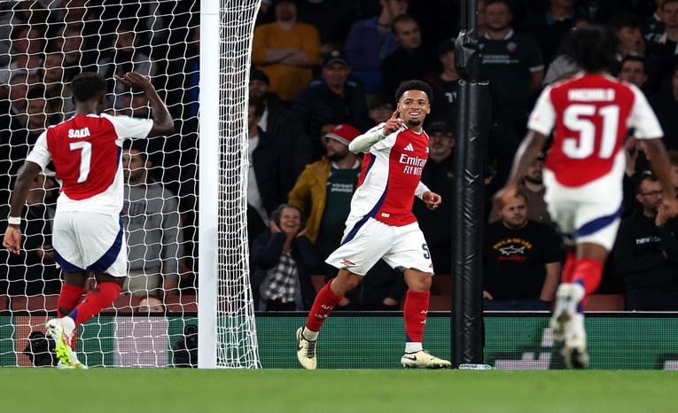 Arsenal vs Bolton Wanderers, Ethan Nwaneri Cetak Dua Gol, The Gunners Hajar The Trotters di Piala Liga