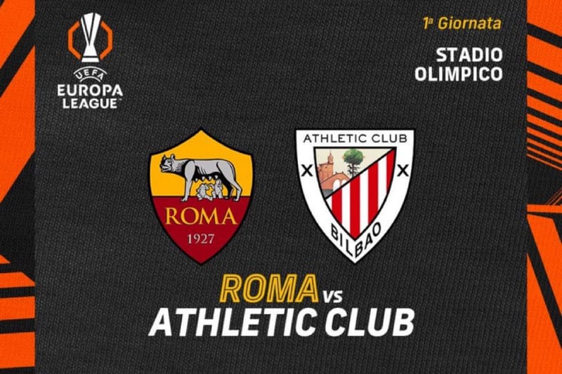 Link Live Streaming UEFA Europa League: AS Roma vs Athletic Bilbao