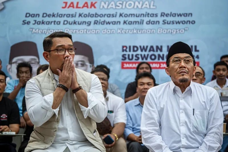 Dipimpin Riza Patria, Ini Daftar Lengkap Timses RK-Suswono