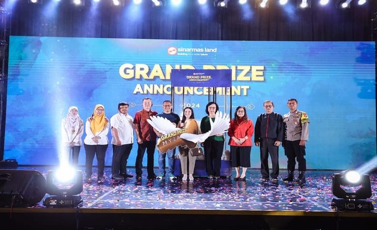 Sinar Mas Land Berikan Grand Prize 1 Unit Rumah di BSD Town kepada Pemenang Undian Program Limitless Residing Periode I