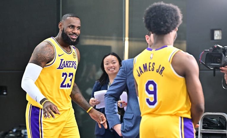 LeBron James dan Bronny James Cetak Sejarah di NBA