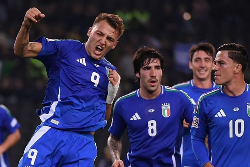 Hasil UEFA Nations League: Italia Bantai Israel 4-1