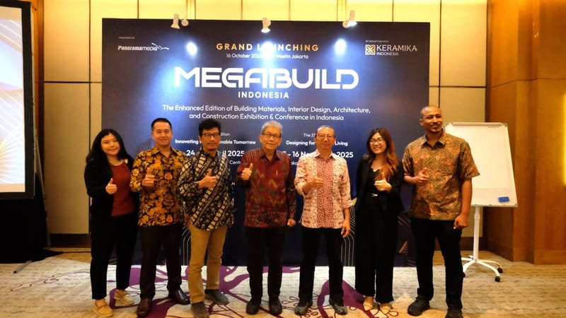 Megabuild Indonesia 2025 Manfaatkan Momentum Tren Investasi ke Indonesia