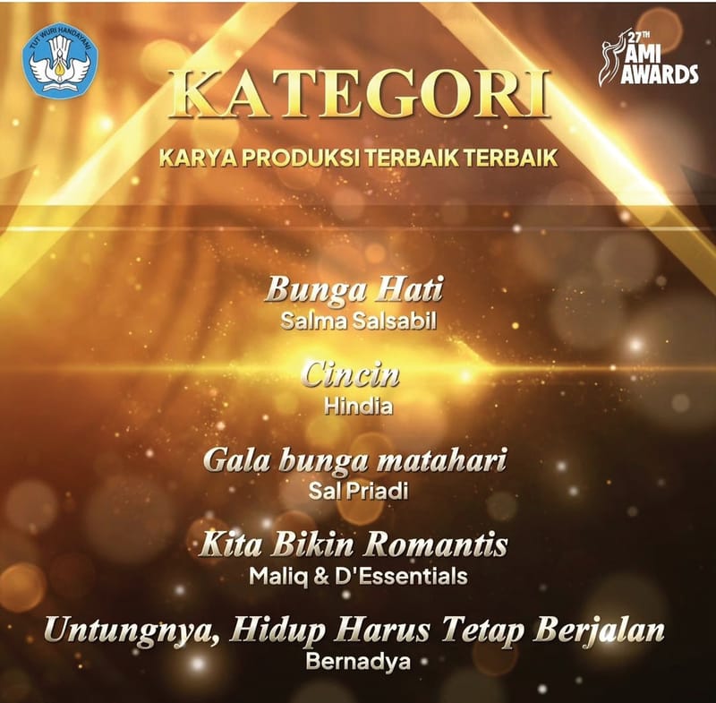 Yang Viral dan Baru di AMI Awards 2024