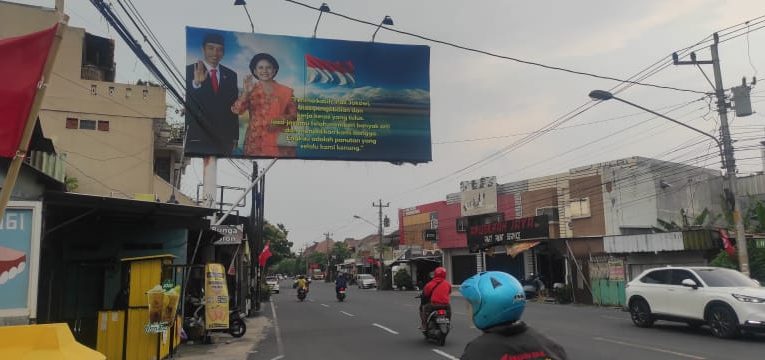 Tarian Buto Gedruk Sambut Kepulangan Jokowi ke Solo