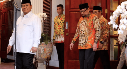 Kediaman Prabowo Dijaga Ketat