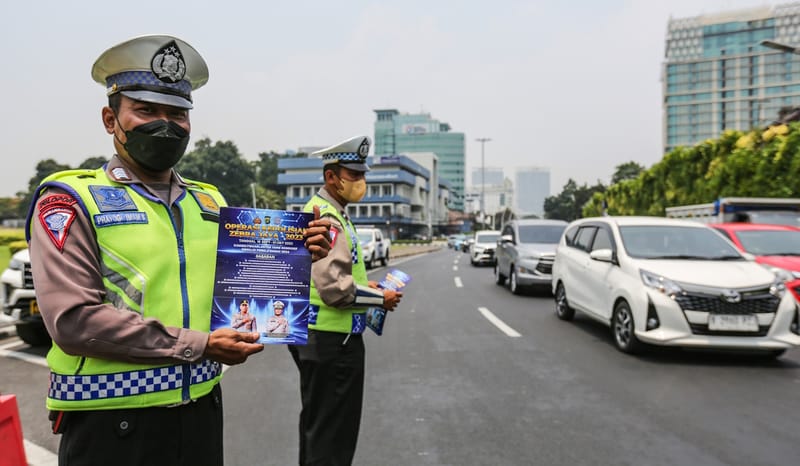 107 Pelanggar Lalu Lintas Ditindak Polres Pelabuhan Tanjung Priok dalam Operasi Zebra 2024