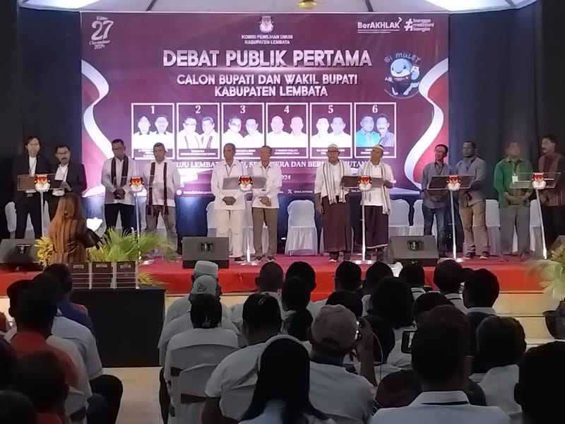 Isu Geothermal Atadei Mengemuka di Debat Perdana Pilkada Lembata