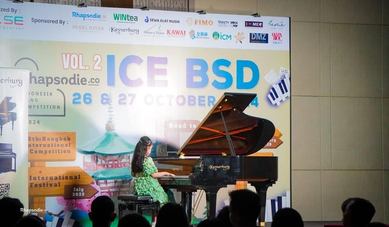 Ribuan Pianis Berkompetisi di Rhapsodie Indonesia Piano Competition