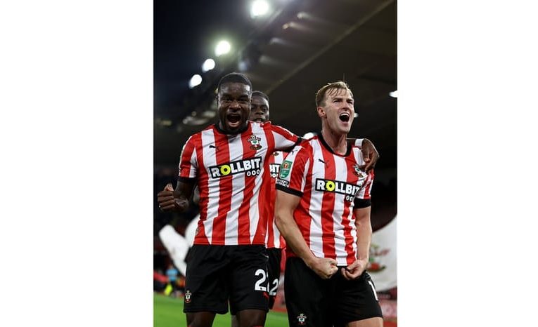 Southampton vs Stoke Town, Gol Larut James Bree Pastikan The Saints Melaju ke Perempat Ultimate Piala Liga