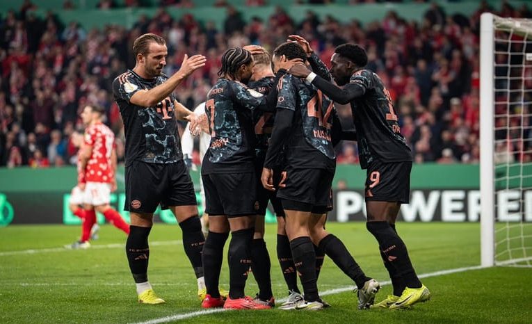 Mainz vs Bayern Muenchen, Hattrick Jamal Musiala Pastikan Kemenangan Die Roten