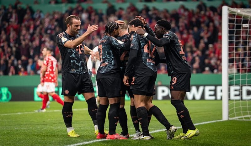 Mainz vs Bayern Muenchen, Hattrick Jamal Musiala Pastikan Kemenangan Die Roten