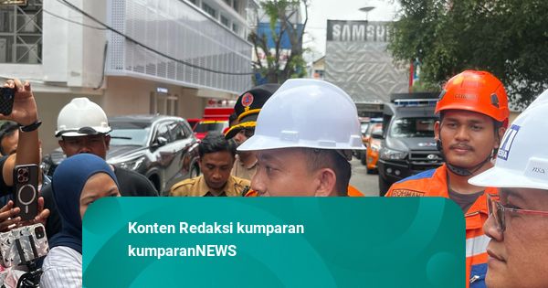 Polisi Akan Olah TKP Kebakaran Glodok Plaza, 42 Saksi Sudah Diperiksa