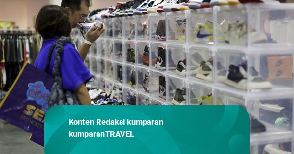 Foto: Berburu Sepatu saat Sneaker Con Southeast Asia di Singapura