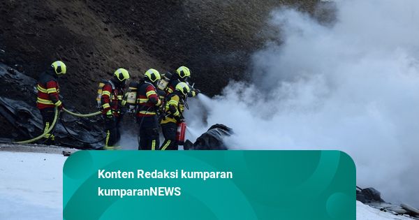 Pesawat dari Denmark Jatuh di Swiss, 3 Orang Tewas