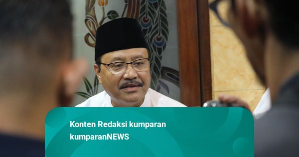 Mensos Saifullah Yusuf Tahlilan Doakan Korban Longsor Mojokerto