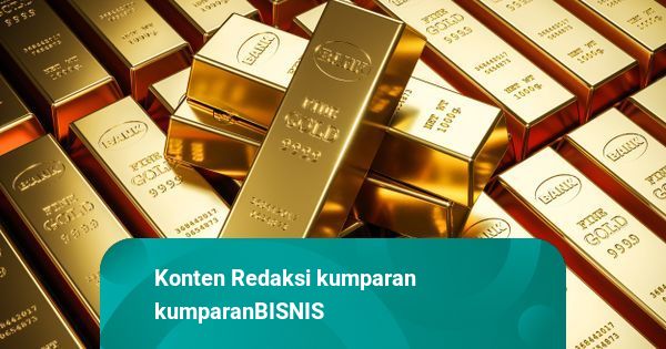 Harga Emas Cetak Rekor Tertinggi Usai Trump Ancam Pecat Bos The Fed