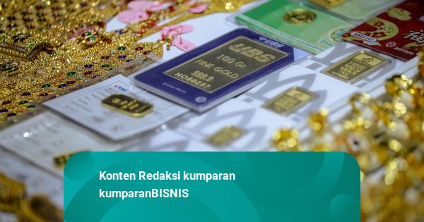 Harga Emas Antam Stagnan Rp 1.928.000 dan Galeri24 Rp 1.942.000 according to Gram