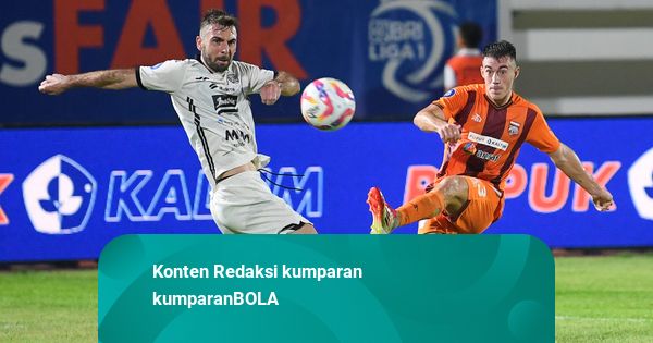 Foto: Borneo FC Iris Tipis Persija di Liga 1
