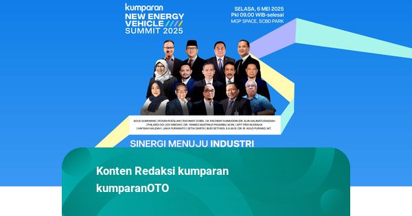 kumparan NEV Summit 2025 Digelar Besok, Sinergi Industri Otomotif Berkelanjutan