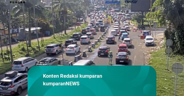 10 Ribu Kendaraan Melintas di Puncak saat Lengthy Weekend Waisak